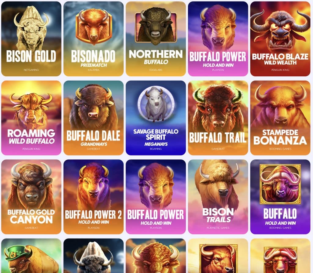 Buffalo Slots at Mega Frenzy
